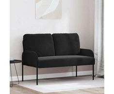 Sofa Sofos su pagalve 110cm Juoda fanera