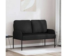 Sofa Sofos su pagalve 110cm Juoda fanera