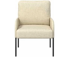 Sofa Sofos su pagalve 55cm Kreminė fanera