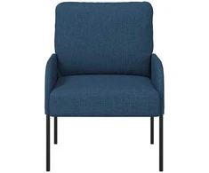 Sofa Sofos su pagalve 55cm Mėlyna fanera