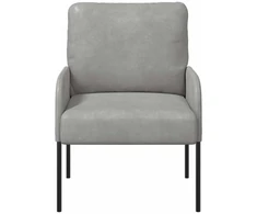 Sofa Sofos su pagalve 55cm Šviesiai pilka fanera