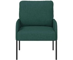 Sofa Sofos su pagalve 55cm Tamsiai žalia fanera