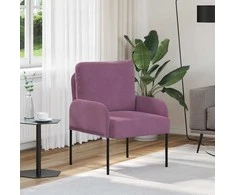 Sofa Sofos su pagalve 55cm Violetinė fanera