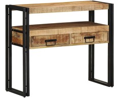 Konsolinis stalas Ruda 90 x 33 x 75 cm Kietas mango medis