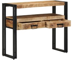 Konsolinis stalas Ruda 90 x 33 x 75 cm Kietas mango medis