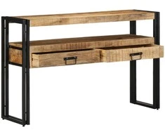 Konsolinis stalas Ruda 120 x 33 x 75 cm Kietas mango medis