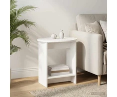 Šoninis stalas Balta 50 x 39,5 x 55 cm Apdirbta mediena