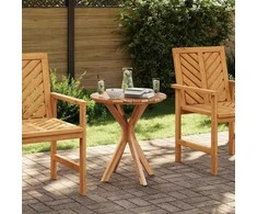 Šoninis stalas Ruda 70 x 70 x 75 cm Kieto teka medžio