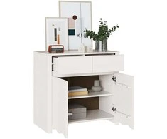 Kabalas Drammen Balta 79 x 43 x 75.5 cm Pušies medienos masyvas