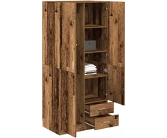 Spinta Old Wood 80x52x180 cm Engineered Wood