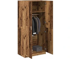 Spinta Old Wood 90x52x200 cm Engineered Wood