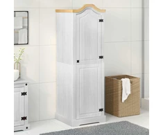 Spintos Balta 55 x 52 x 170 cm Kietos pušies mediena