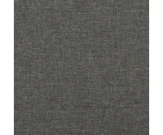 Spyruoklinis čiužinys, tamsiai pilkas, 90x190x20 cm, audinys