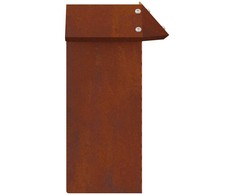 Sraigių tvora 4 vnt. 13,5 x 13,5 x 25 cm Rūdijanti