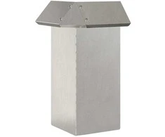 Sraigių tvora 4 pcs Sidabro 13,5 x 13,5 x 25 cm