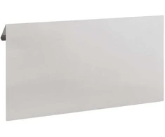 Sraigių tvora 4 pcs Sidabro 50 x 3,5 x 25 cm