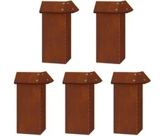 Sraigių tvoros 16 pcs Rūdijanti