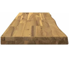 Stačiakampio stalo viršus 90 x 20 x 3 cm Stačiakampio