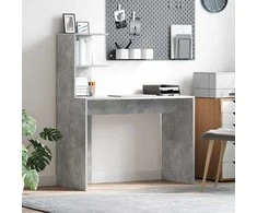 Stalas Betono pilka 102 x 50 x 124 cm Apdirbta mediena