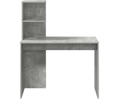 Stalas Betono pilka 102 x 50 x 124 cm Apdirbta mediena