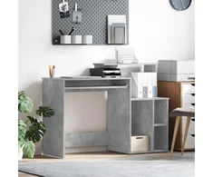 Stalas Betono pilka 120,5 x 44 x 88,5 cm Apdirbta mediena