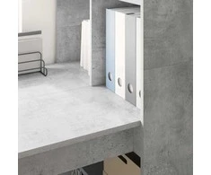 Stalas Betono pilka 122 x 67 x 145 cm Apdirbta mediena