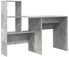 Stalas Betono pilka 131,5 x 50 x 106,5 cm Apdirbta mediena