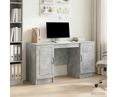 Stalas Betono pilka 142,5 x 50 x 75 cm Apdirbta mediena