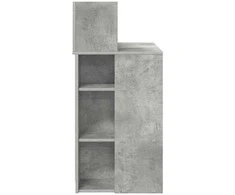 Stalas Betono pilka 90 x 48 x 101,5 cm Apdirbta mediena