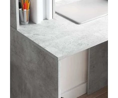 Stalas Betono pilka 91 x 50 x 149 cm Apdirbta mediena