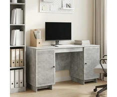 Stalas Betono pilka Apdirbta mediena 142,5 x 50 x 75 cm