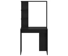 Stalas Juodas ąžuolas 78,5 x 37 x 154,5 cm Apdirbta mediena