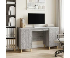 Stalas Pilka Sonoma 142,5 x 50 x 75 cm Apdirbta mediena