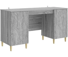 Stalas Pilka Sonoma Apdirbta mediena 142,5 x 50 x 75 cm