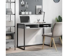 Stalas Pilkas Sonoma 100 x 50 x 75 cm Apdirbta mediena