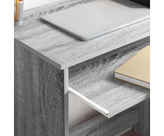 Stalas Pilkas Sonoma 120,5 x 44 x 88,5 cm Apdirbta mediena