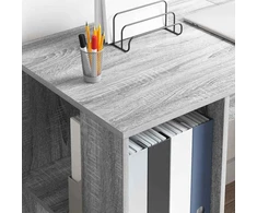 Stalas Pilkas Sonoma Apdirbta mediena 130 x 50.5 x 75 cm