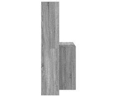 Stalas Pilkas Sonoma 138,5 x 55 x 143 cm Apdirbta mediena