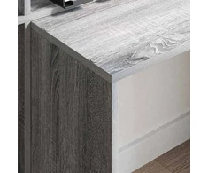 Stalas Pilkas Sonoma 138,5 x 55 x 143 cm Apdirbta mediena