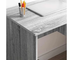Stalas Pilkas Sonoma 90 x 49 x 75 cm Apdirbta mediena