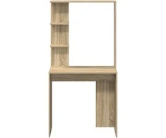 Stalas Sonoma ąžuolas 78,5 x 37 x 154,5 cm Apdirbta mediena