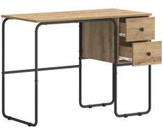 Stalas su saugojimo vieta Artisano ąžuolo 100 x 50 x 75 cm