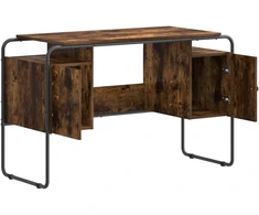 Stalas su saugojimo vieta Dūminio ąžuolo 120 x 50.5 x 75.5 cm