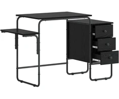 Stalas su saugojimo vieta Juodojo ąžuolo 120 x 50 x 75 cm