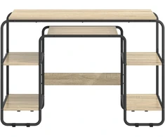 Stalas su saugojimo vieta Sonoma ąžuolas 113,5 x 52 x 75,5 cm