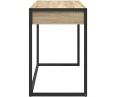 Stalas su saugykla Sonoma 100 x 50 x 75 cm Apdirbta mediena