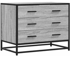 Stalčių spintelė Pilka Sonoma 70x41x56 cm Engineered Wood