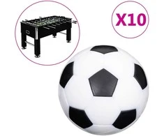 Stalo futbolo kamuoliukai, 10vnt., 32mm, ABS