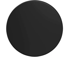 Stalo viršus Ø 30 x 1,5 cm Apvali Apdirbta mediena Juoda