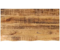 Stalviršis, 110x60x3,8cm, mango masyvas, su gyvu kraštu